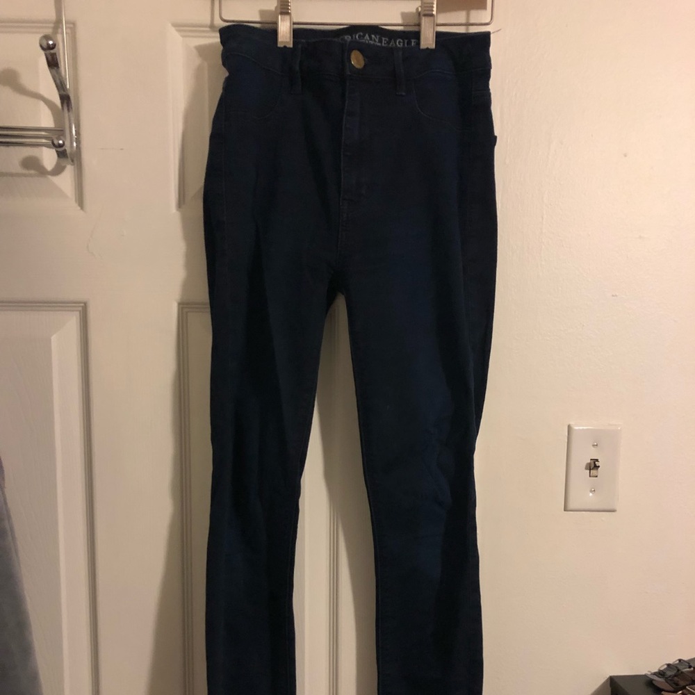 America Eagle skinny crop jeans